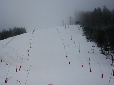 Talabfahrt Mur, leider geschlossen. Hier gibt es noch Buckel...