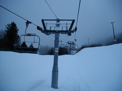 In der 4-KSB Grand Artimont, morgens