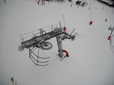 Umlenkstation von oben