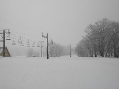 Abfahrt  Lande, SL La Chaume (nicht in Betrieb)