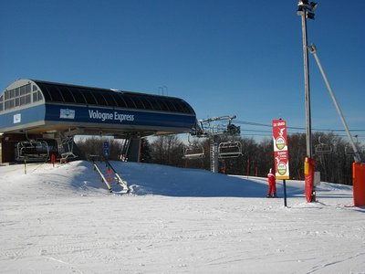 Bergstation Vologne Express. Hauptbeschäftigungsanlage im Gebiet.