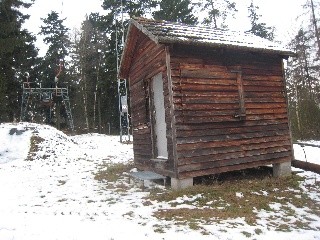 Das Bergstationshäuschen