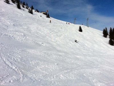 Die "Skiroute" oben ist wirklich kein Problem.