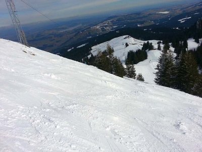 Ausblick Gipfelliftausstieg