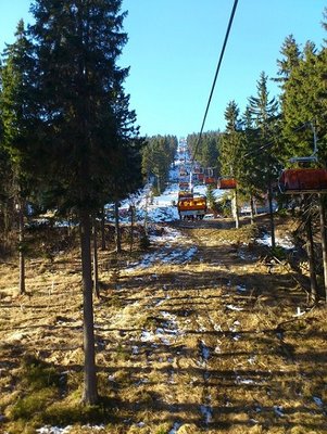 auffahrt in der früh