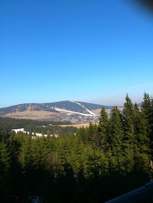 blick vom damskalift zum fichtelberg - da wird wohl bald schluss sein