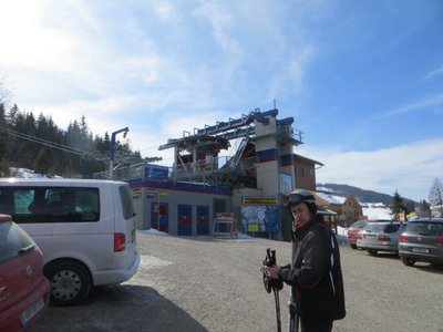 Talstation Gruppenbahn Gondel Galsterberg