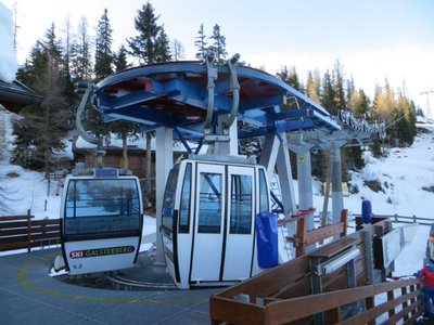 Bergstation Gruppenbahn Gondel Galsterberg