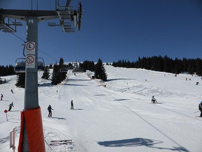 Duxer-6er-Bubble mit perfekten Pisten