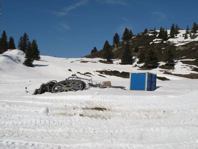 ehemaliges Kurvenrad