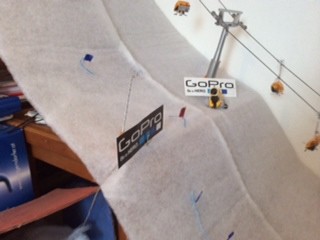 Piste beim Modellskicup