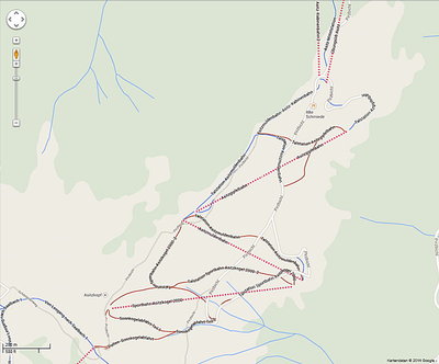 Google-Karte vom Asitzbereich