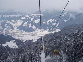 Strecke 8er EUB Horbergbahn und blick auf Ramsau