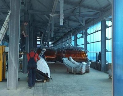 Blick in die "Sesselgarage"