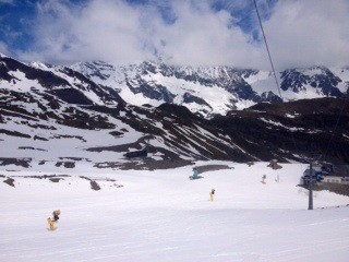 Abfahrt im Bereich Fernau