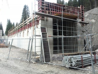 Zweite Überführung.