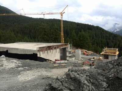 An dieser Station sind die Arbeiten am weitesten fortgeschritten!