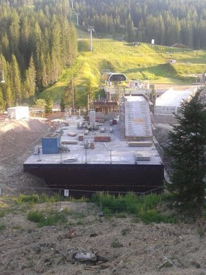 Blick auf die Talstation