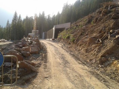 Die Überführungen müssen nur mehr zugeschüttet werden