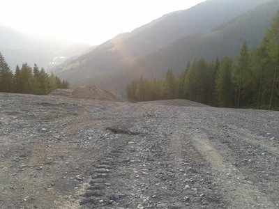 Auch bei der Piste Stiergarten schreiten die Arbeiten gut voran