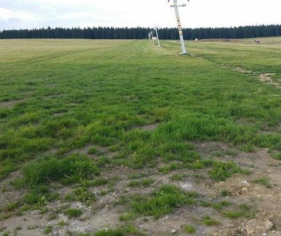 Strecke bergwärts geschaut