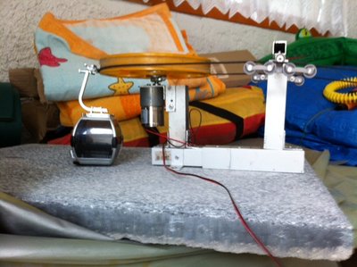 Testlauf in der Garage