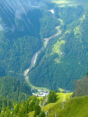 Verbreiterte Ciampac-Piste