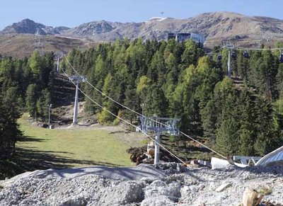 Strecke von Talstation aus