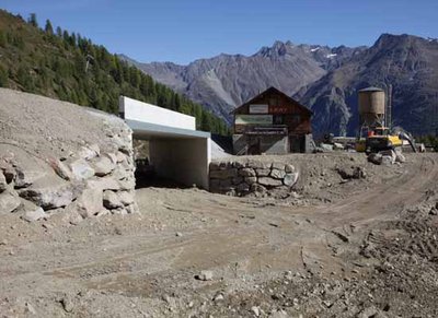 Einfahrt Unterführung Rettenbachtal