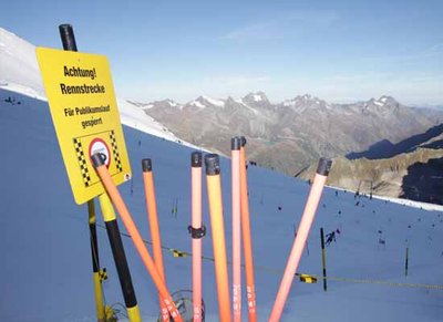 Das ging gestern am Rettenbachferner