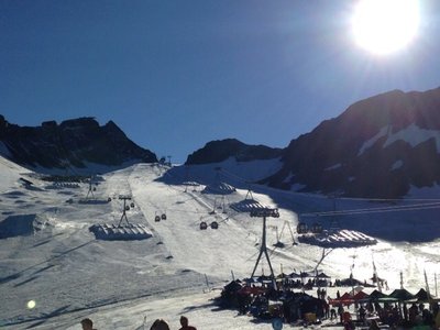 Eisgratbahn/Eisgrat von unten