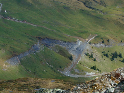 Sogn Martin - Plaun, Blick von Crest La Siala (14.10.2014, 11:30h)