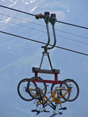 Fahrradtransport auf originelle Weise!
