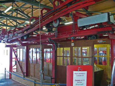 Startrampe der Bergstation