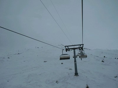 die Umgebung Clavadeler Alp sieht bereits sehr viel winterlicher aus