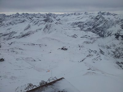Blick vom Nebelhorn zum Höfatsblick am 17.12.14