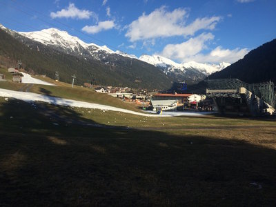 Galzig Talstation am 20.12.2014