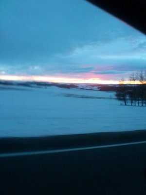 anfahrt früh morgens (denke zwischen gelenau und thum)