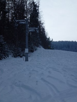 Strecke Valentin nach oben