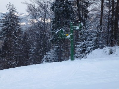 Eine einsame Stütze...