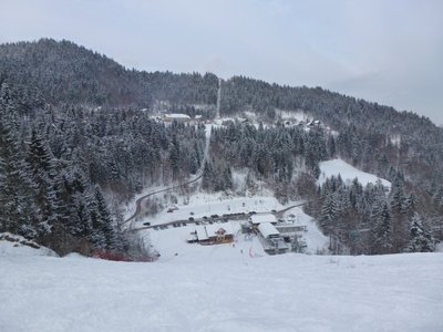 Blick auf Talstation