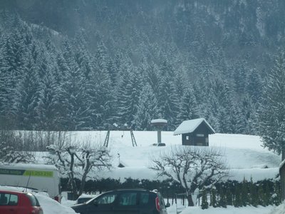 Übungsschlepplift im Tal