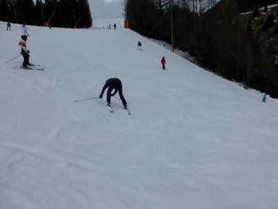 ende der mittelabfahrt