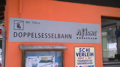 Die Girak Doppelsesselbahn, Bj 1976.