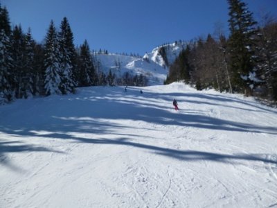 Olympia Damen Abfahrt Mittelteil