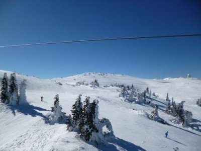 Die äußerste Piste Richtung Radarstation