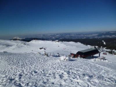 Zwei Bergstationen und zwei Hütten