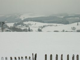 Blick über das Sauerland vom Schomberg
