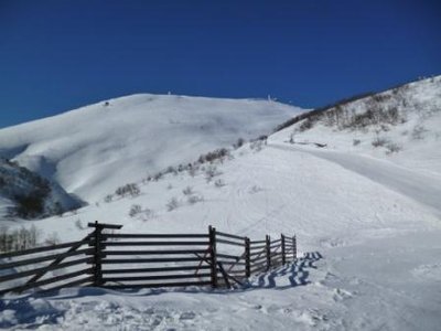 Blick zurück in die Hintenrumabfahrt