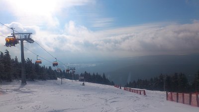 links der primaexpress - rechts der alte einersessel